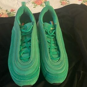 Mens Nike Airmax leprechaun green